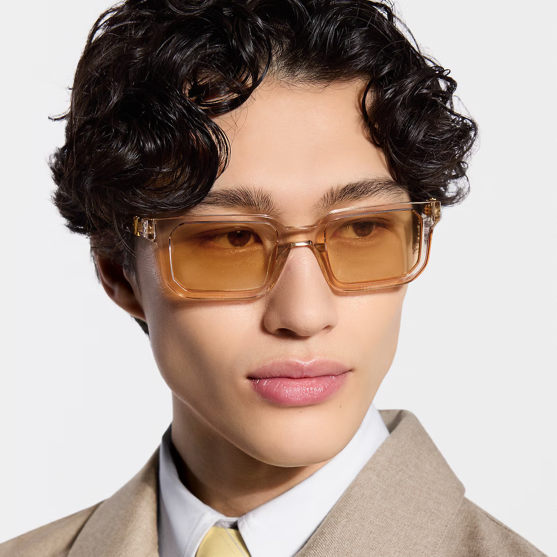 Louis Vuitton Men Z3291U Beige Sunglasses
