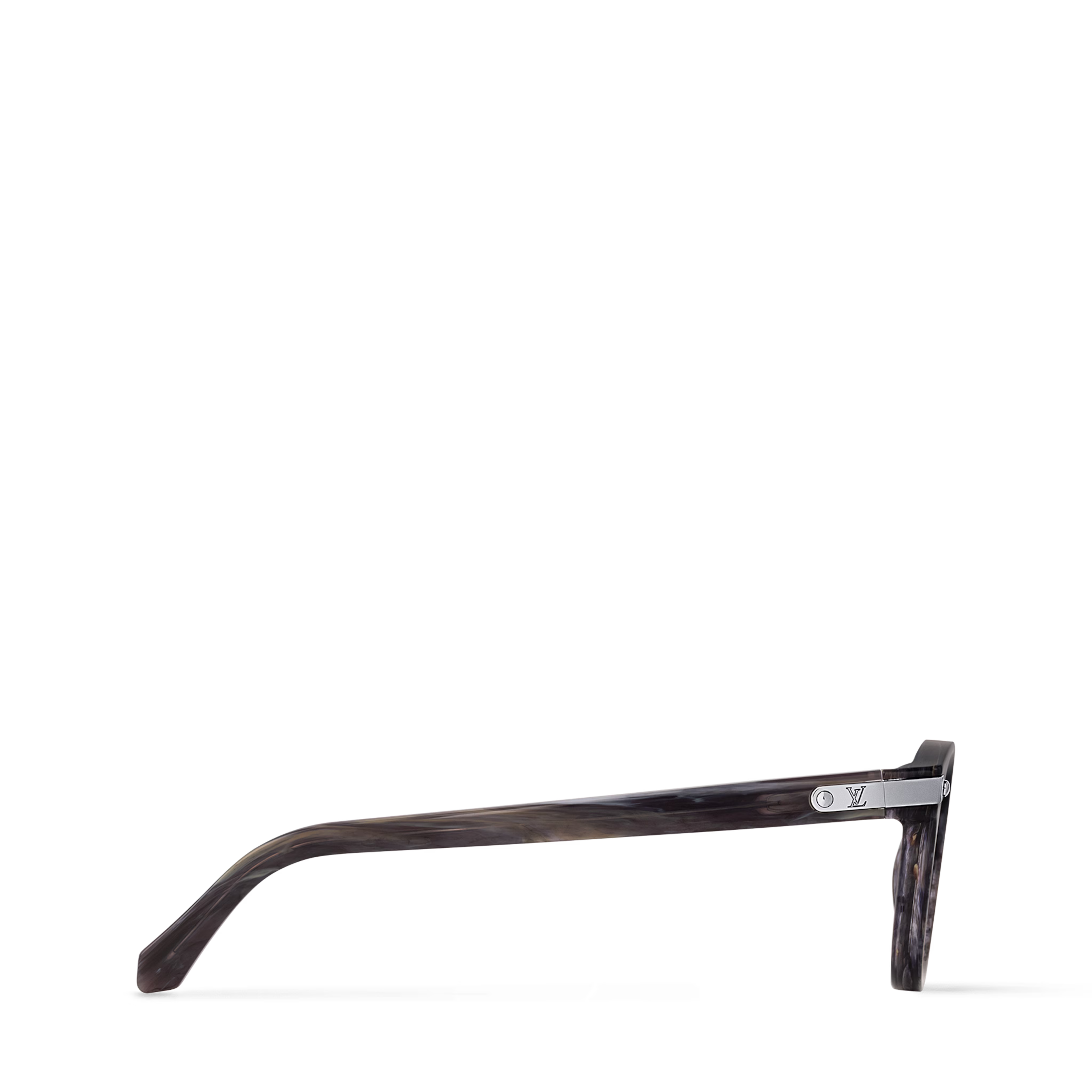 Louis Vuitton Men Aviator Frame Anthracite Marble Sunglasses
