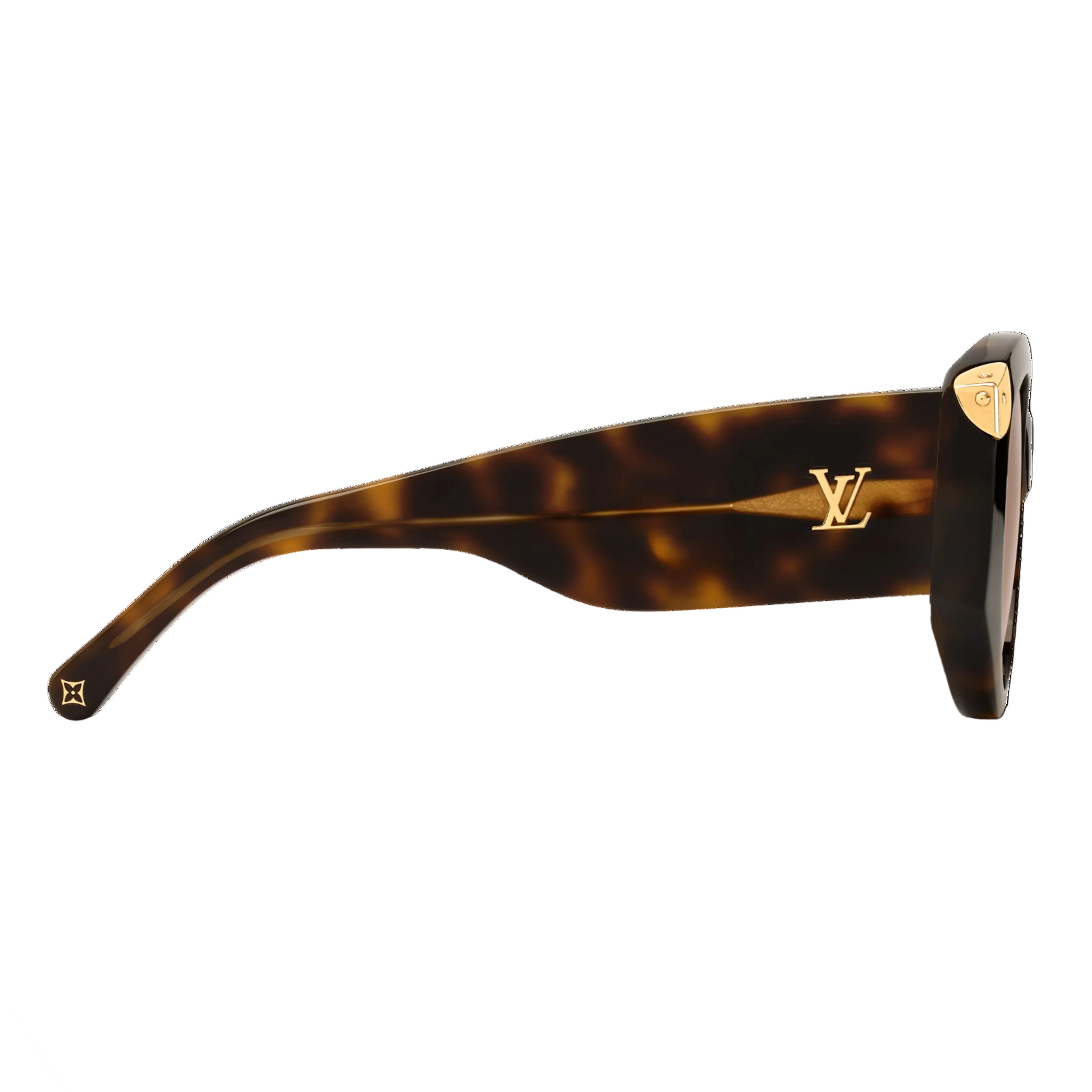 Louis Vuitton Women Z3339E Dark Tortoise Sunglasses
