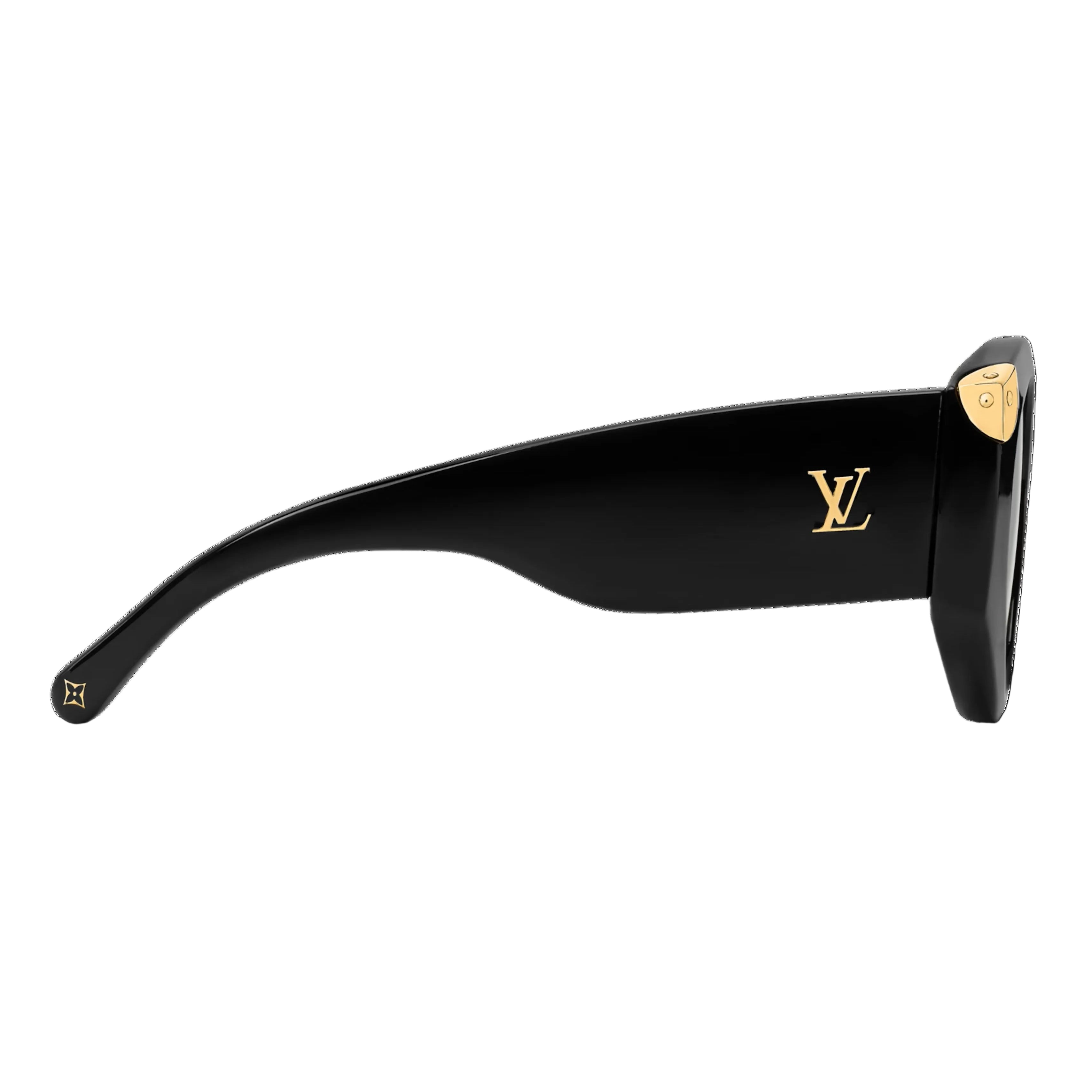 Louis Vuitton Women Cat-Eye Frame Black Sunglasses