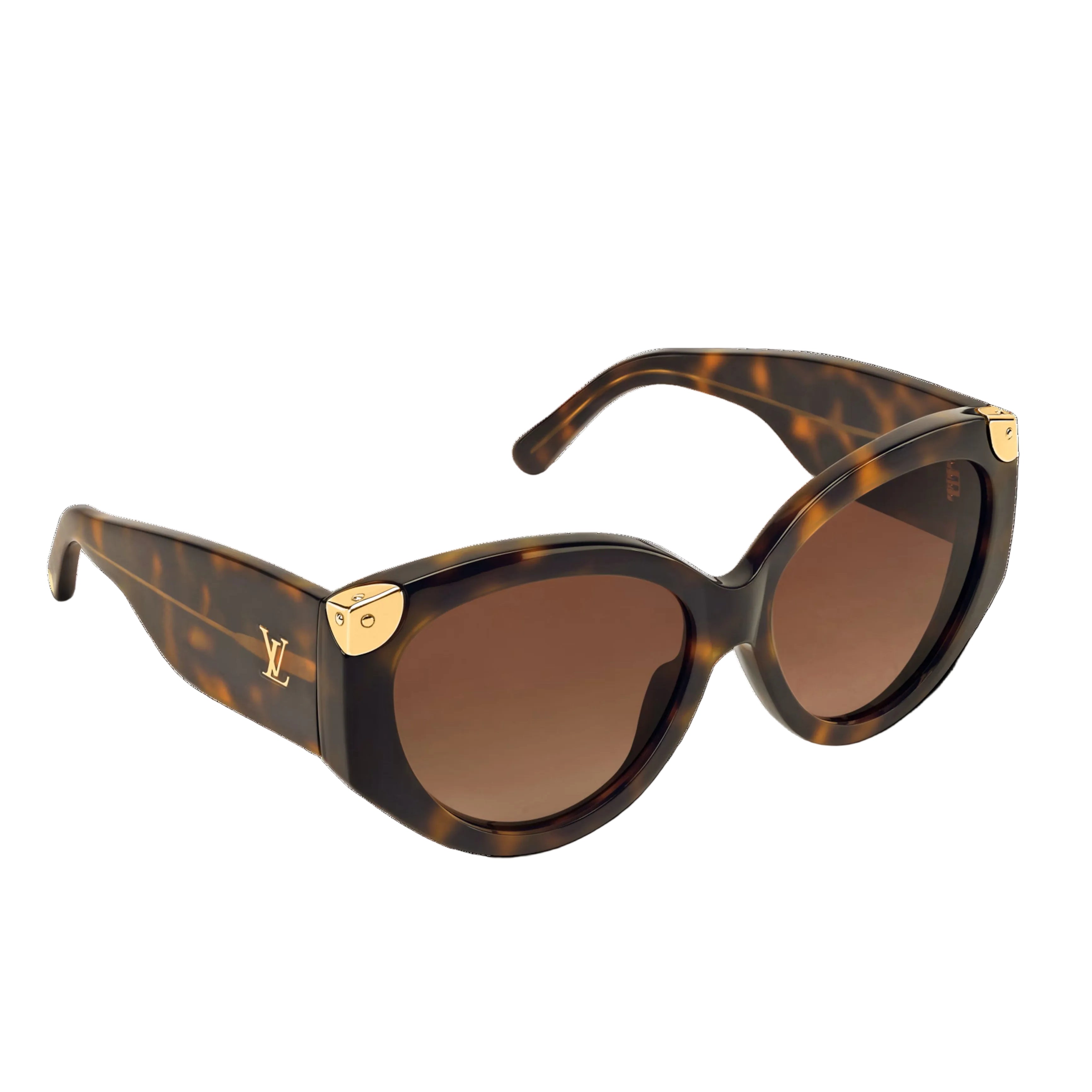 Louis Vuitton Women Z3339E Dark Tortoise Sunglasses