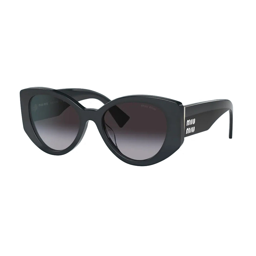 Miu Miu Women Cat-Eye Black / Grey Gradient Sunglasses