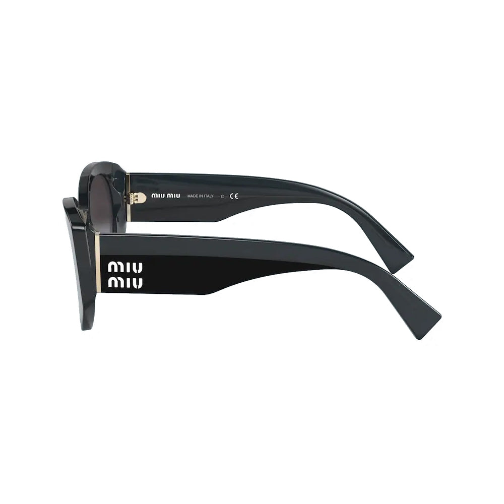 Miu Miu Women Cat-Eye Black / Grey Gradient Sunglasses