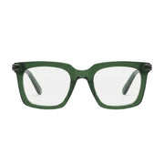 Philipp Plein Men VPP115M 0G61 Shiny Transparent Green Eyeglasses