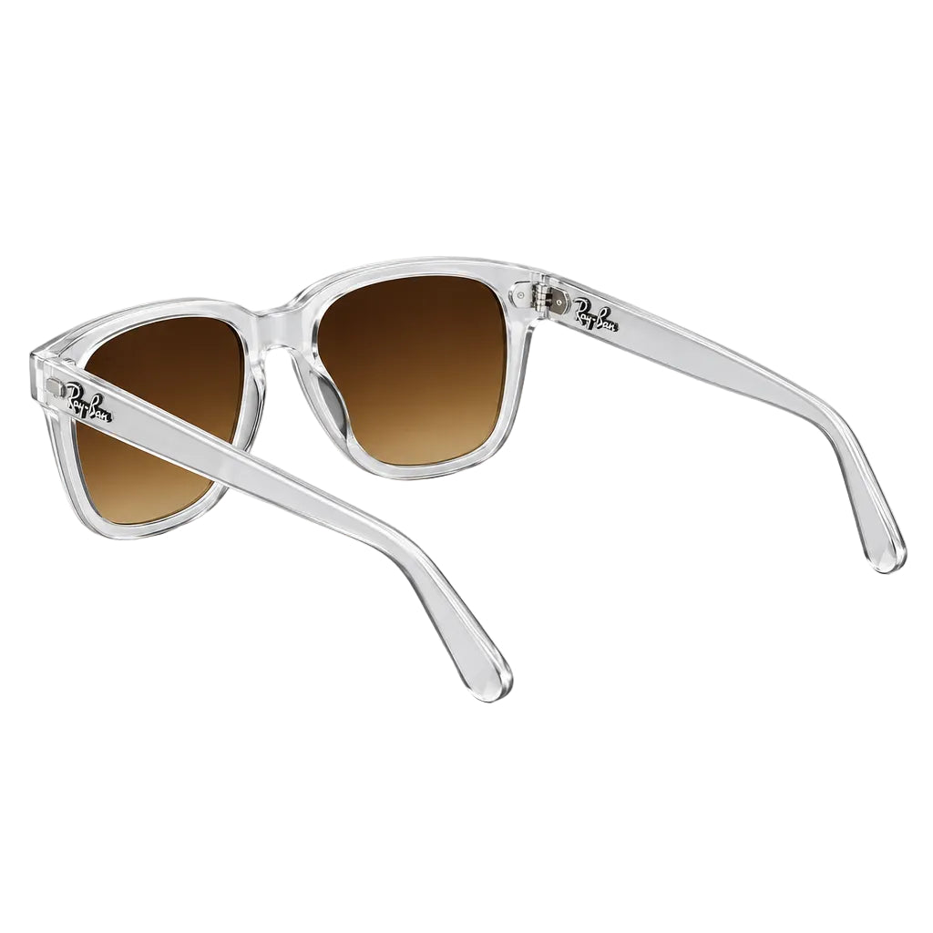 Ray-Ban Transparent Series Unisex Square Brown Gradient Sunglasses