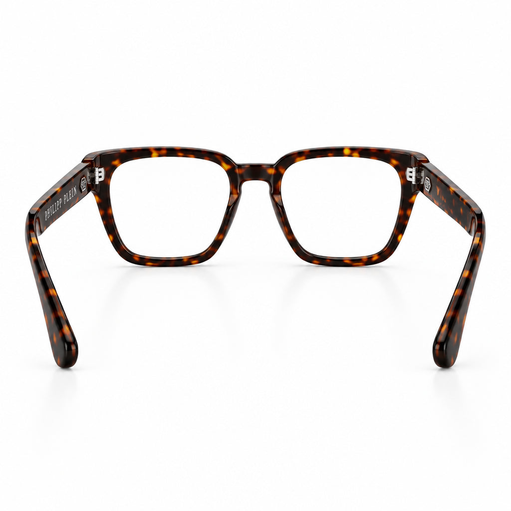 Philipp Plein Men's VPP055W Optical Dark Havana Eyeglasses