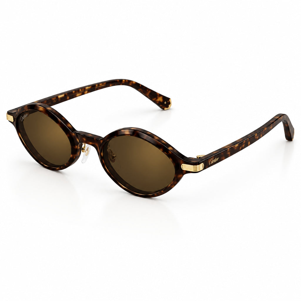 Cartier Première de C Women Tortoiseshell Sunglasses