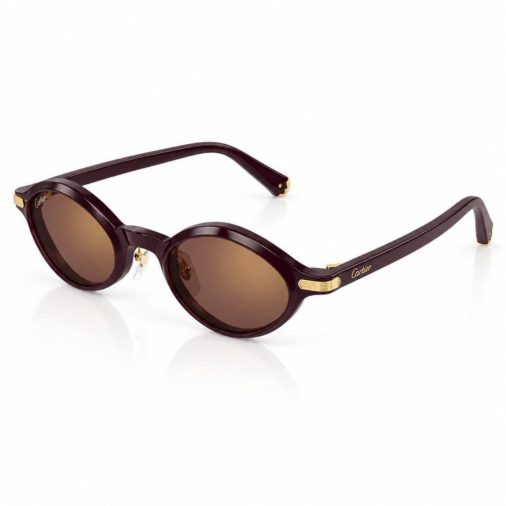 Cartier Première de C Women Purple Gradient Sunglasses