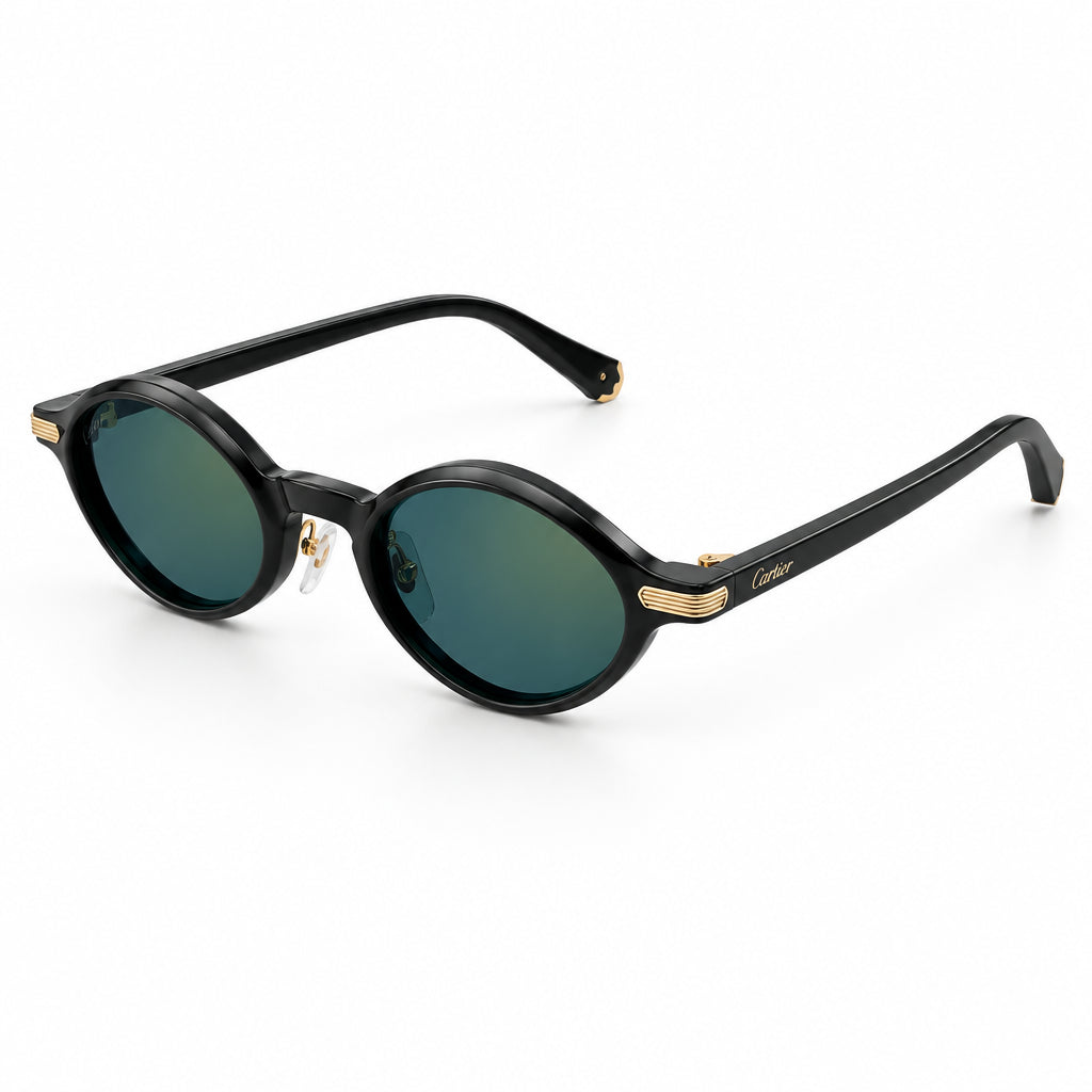 Cartier Première de C Women Grey-Blue Sunglasses